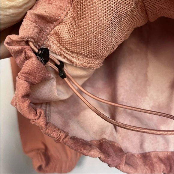 The North Face Women Sz S Printed Class V Pullover Coral Lightweight Jacket EUC - Picture 6 of 14